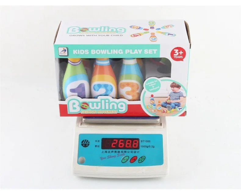 Mini Bowling Game Indoor Outdoor Sports Garden Toys M19735