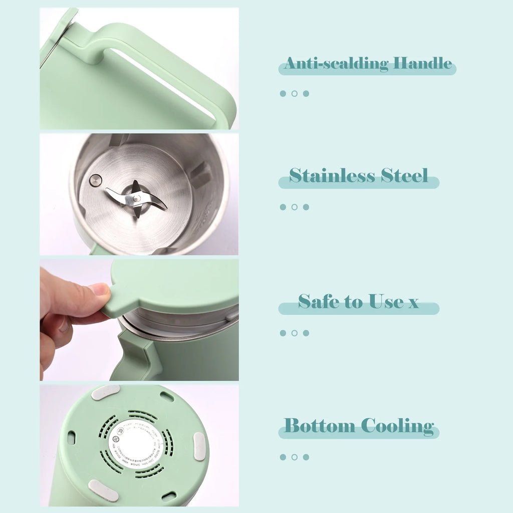350mL Soymilk Maker Juicer Machine with Stainless Steel Blade J56574