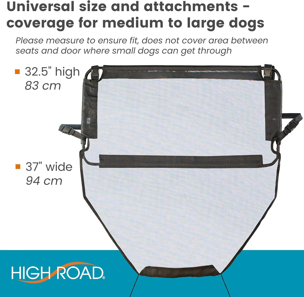 Dog Barrier Gate with Steel Frame W8457