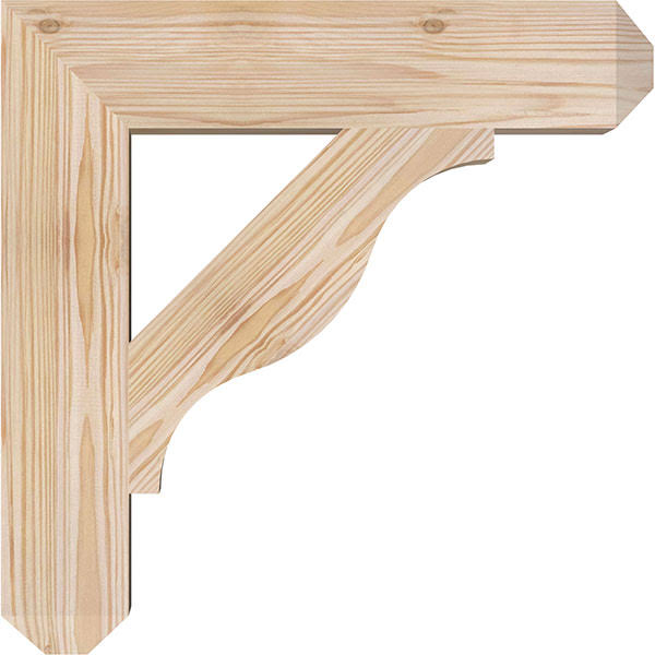 Douglas Fir Smooth Bracket L5223