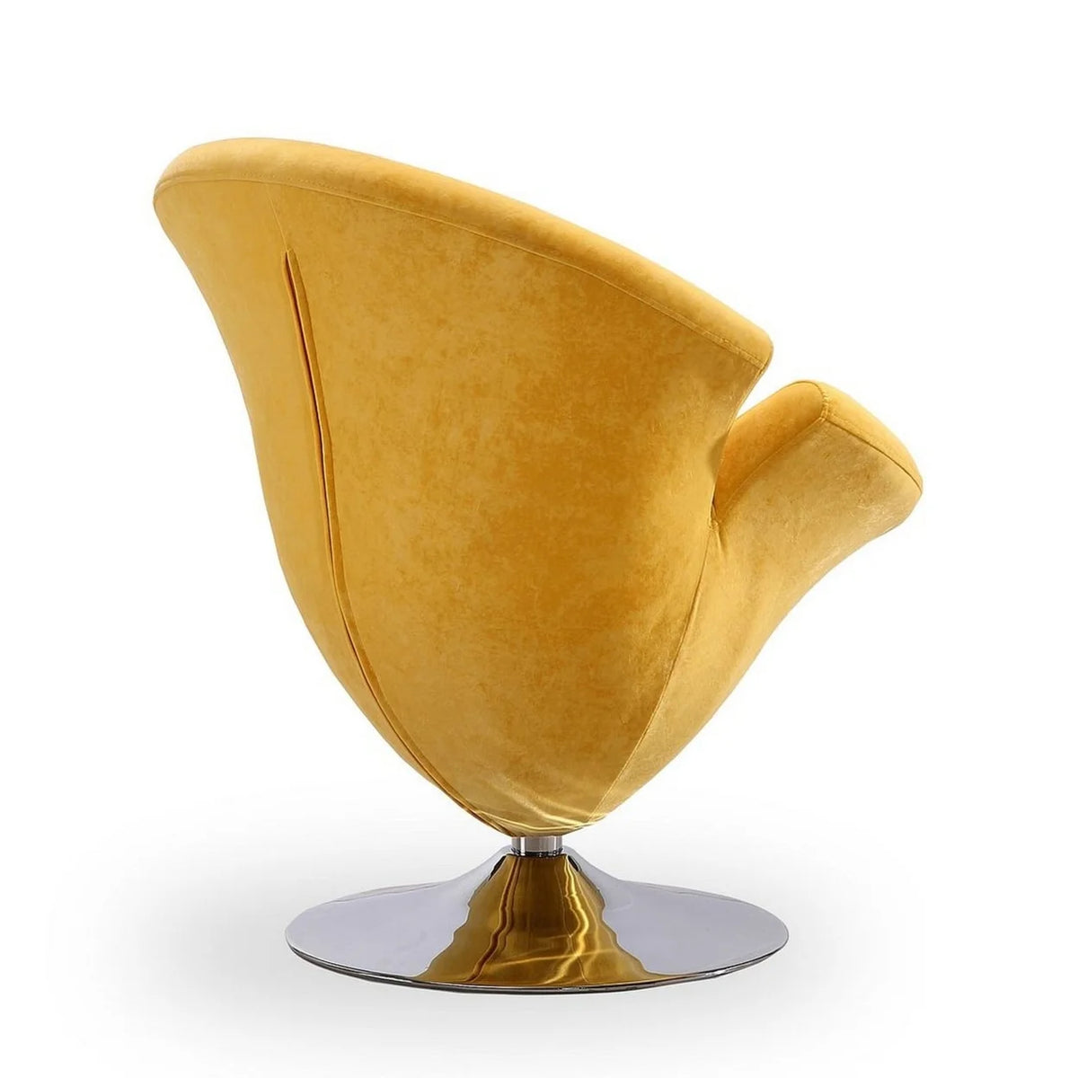 Tulip Velvet Swivel Accent Chair F56194