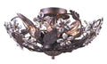 Rust 6 Light Semi-Flush N594871