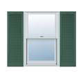 Forest Green Vinyl Open Louver Shutters K464