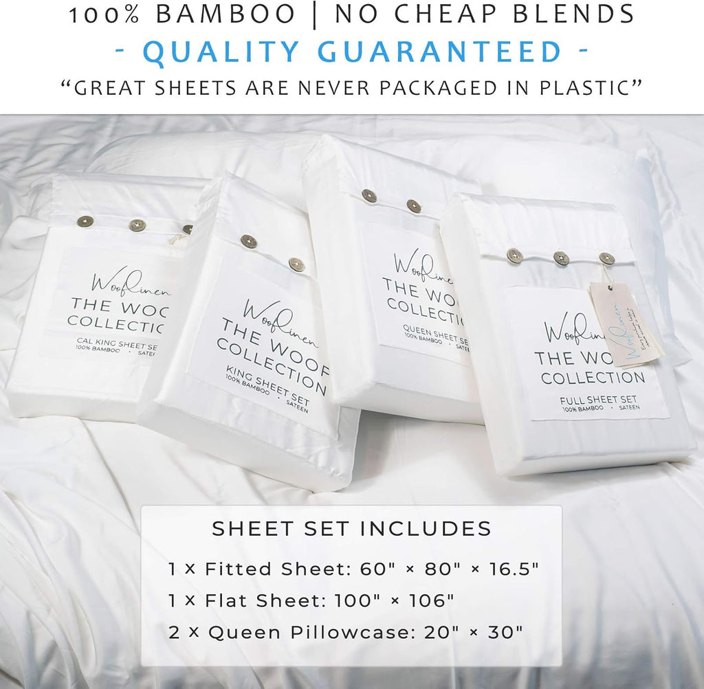 100% Bamboo 4pc Sheet Set (California King) I682458