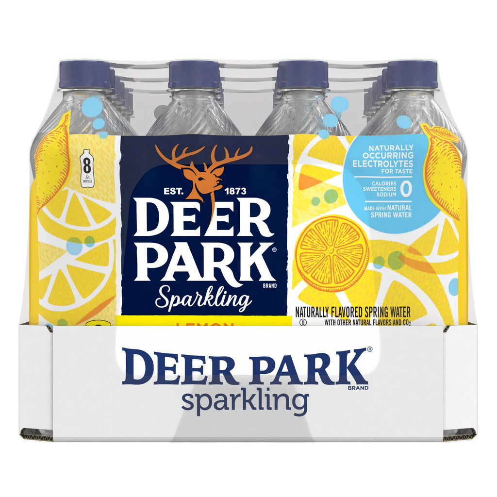 Lemon Sparkling Water, 16.9 oz. Bottles (24 Count) I545