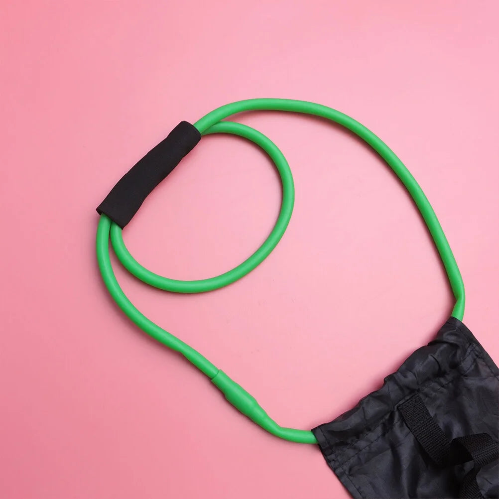 Water Balloon Launcher Slingshot Outdoor Toy (Green Line, Length 1.5 Meters) O991