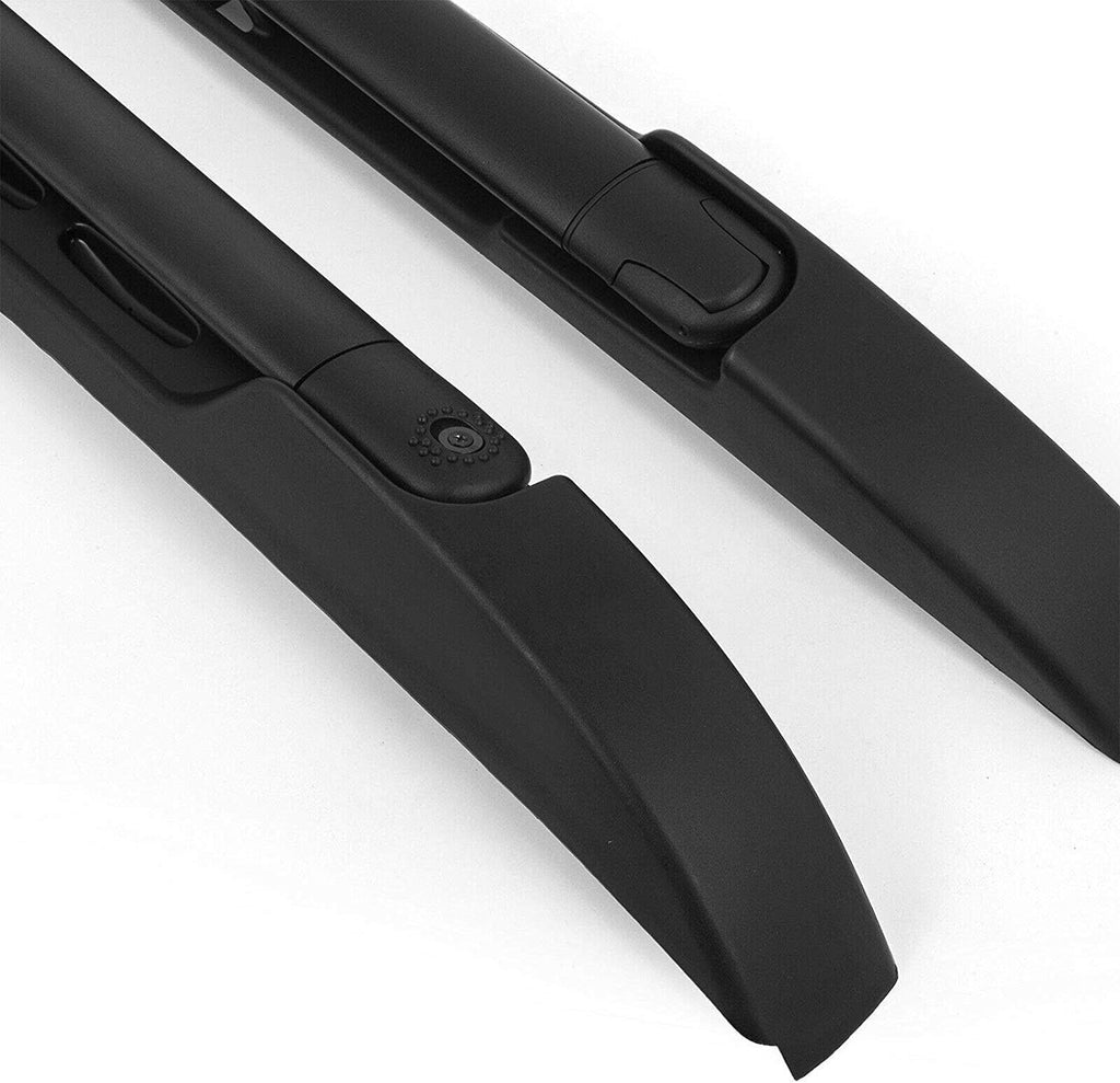 Black Roof Rack Rails Cross Bars for Toyota Tacoma Double Cab K1122