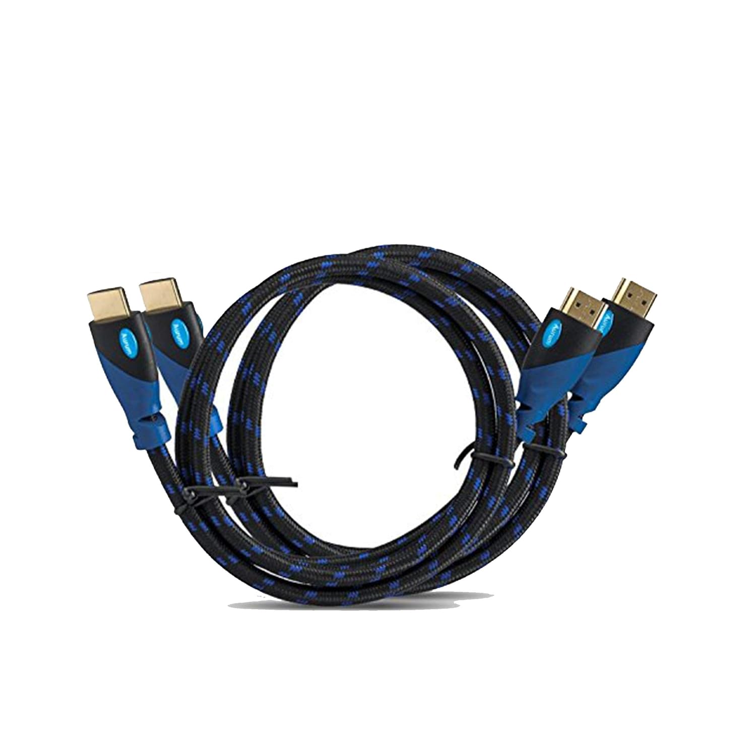1.5 Ft Braided HDMI Cable with Ethernet, 5 Pack P1547