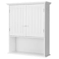 White Wall Mount Bathroom Storage Cabinet G62671