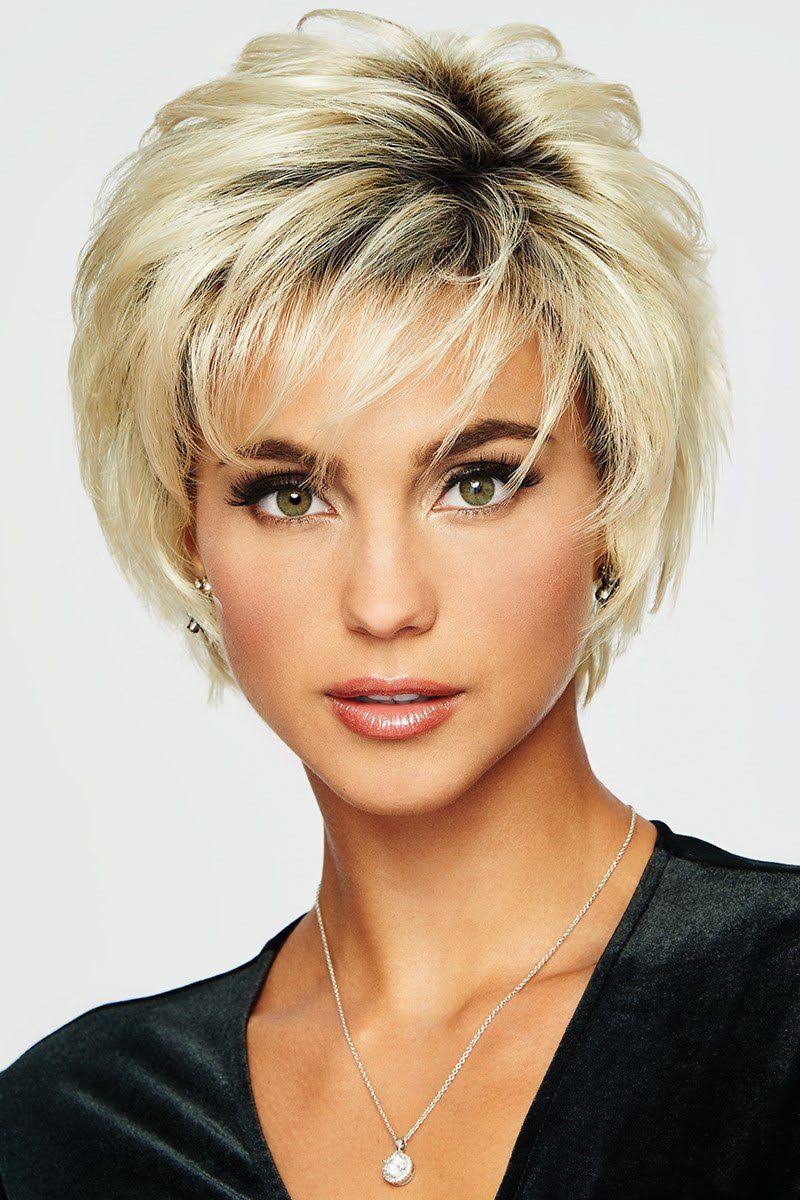 Mocha Foil Average Wig B659