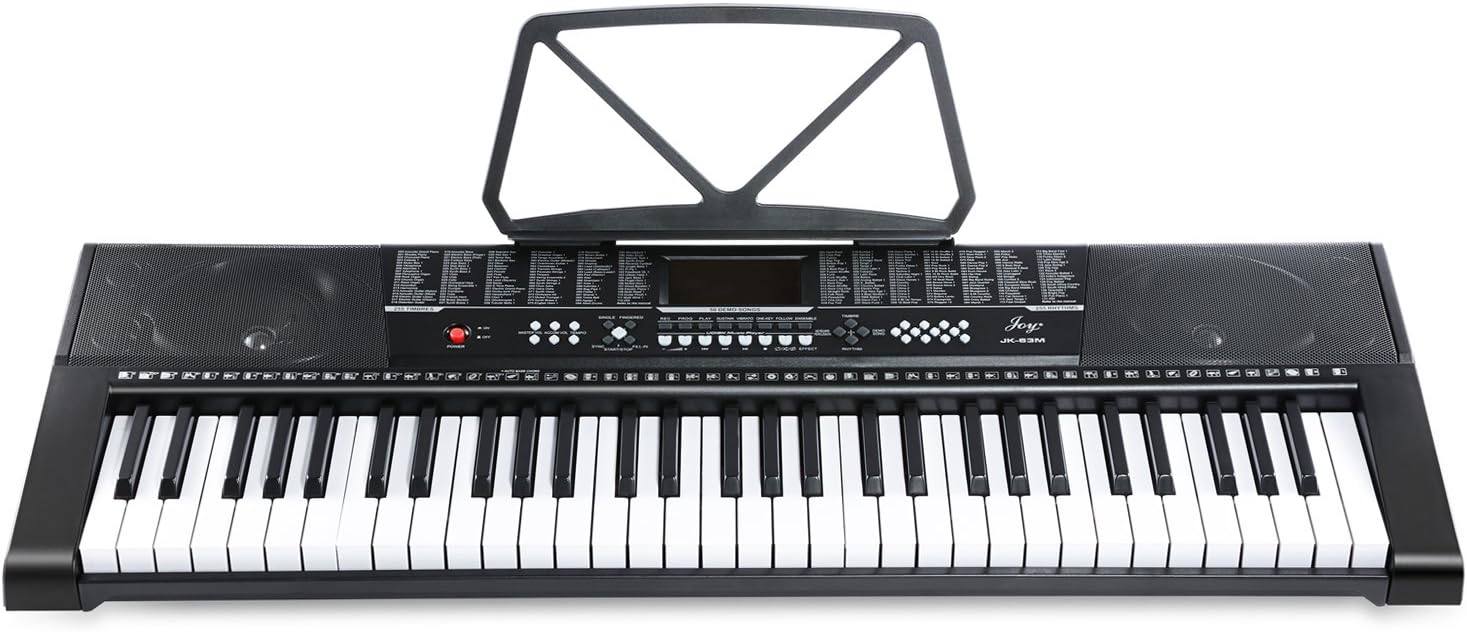 61key Standard Keys Keyboard with USB Music Player, Including Headphone, Stand, Stool & Power Supply Z2829