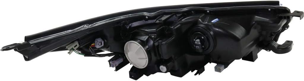 Headlight Assembly for Toyota Highlander 2017 2018 2019 Passenger Side Chrome Bezel P97392