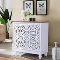 Carved Accent Cabinet with Doors Y973688