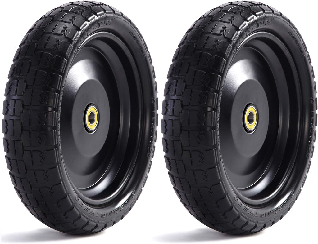 13 inch Flat Free Wheelbarrow Tires S6320