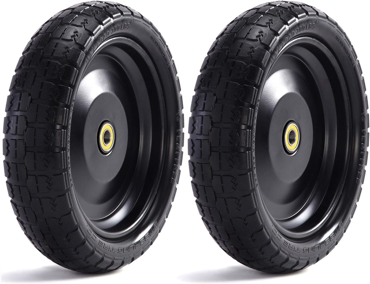 13 inch Flat Free Wheelbarrow Tires S6320