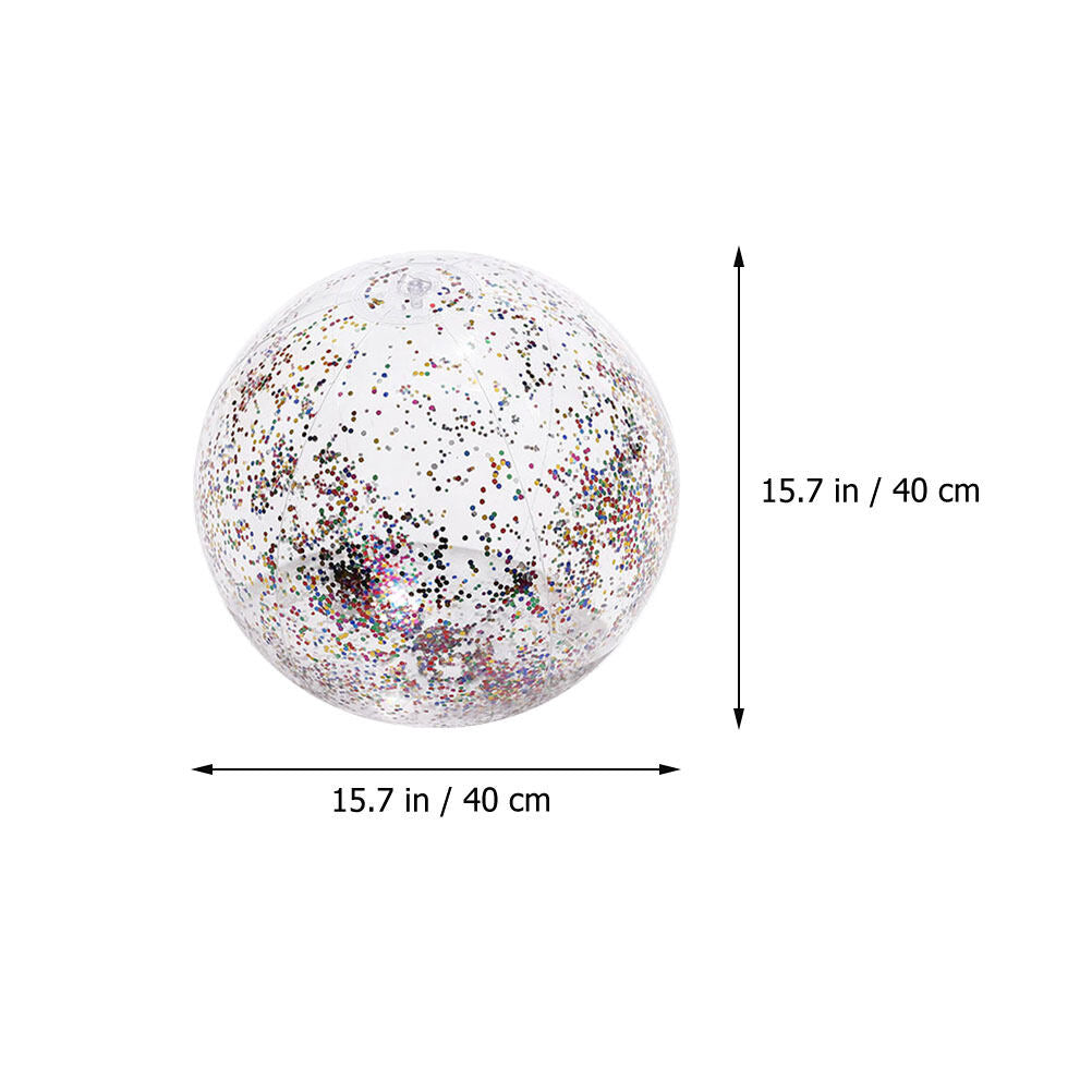 Inflatable Transparent Beach Ball PVC Water Toy H8479