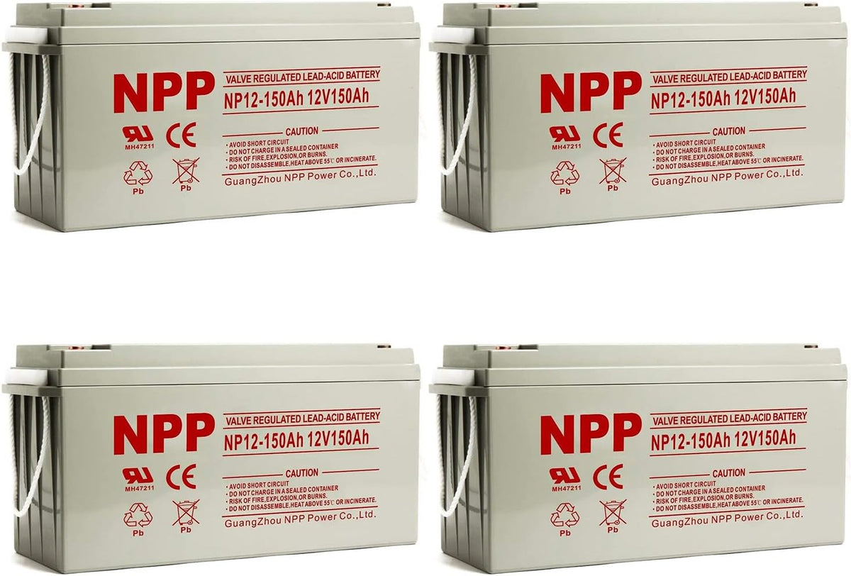 12V 200Ah AGM Rechargeable Deep Cycle Battery L923