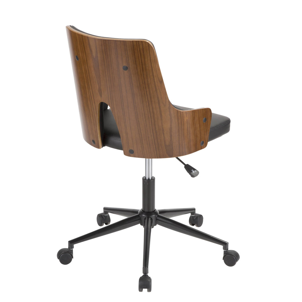 Black-Walnut Office Chair C9667