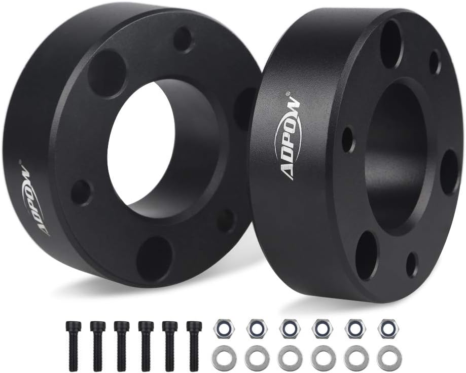 2.5" Front Leveling Lift Kit for Chevy GMC Silverado 1500 / Sierra 1500 2007-2019 Pickup, Pack of 2 C15932