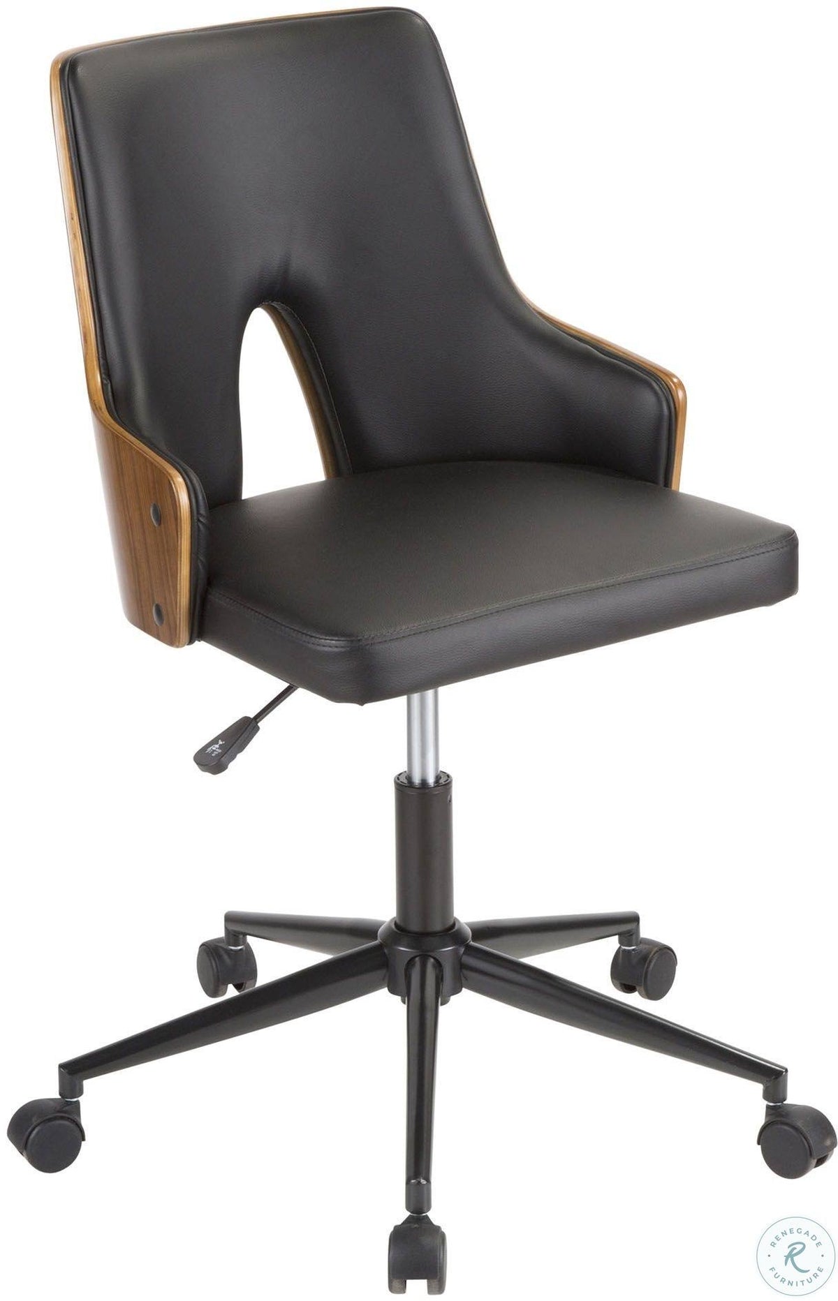 Black-Walnut Office Chair C9667