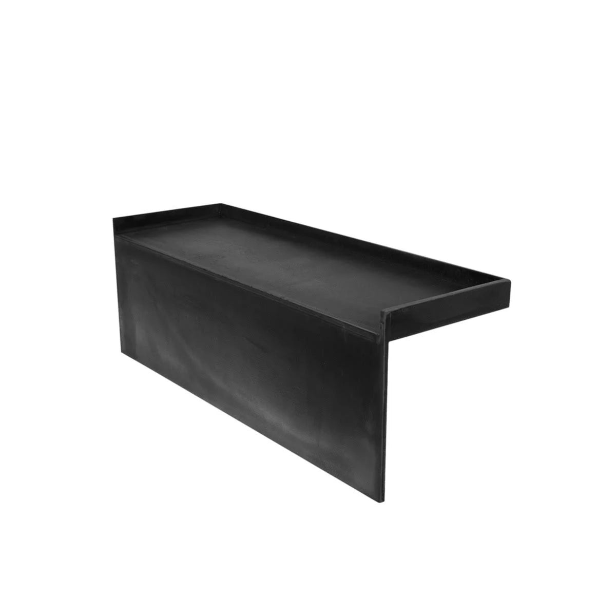 Single Threshold Shower Base with Bench and Drain Plate B5131
