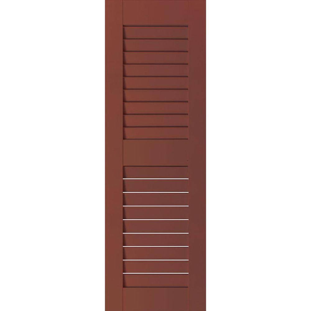 12x22 x 36 Open Louvered Cedar Shutters (Per Pair) Q9921
