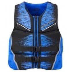 Men's Hinged Rapid-Dry Flex-Back Vest - Medium, Blue E395