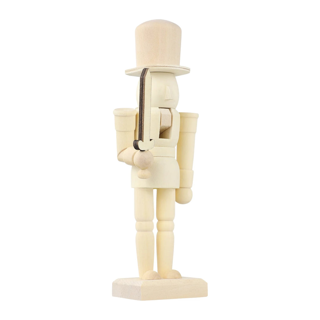 Unfinished Wooden Nutcracker Doll N562
