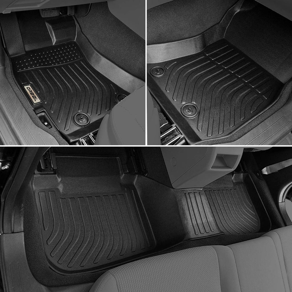 Black Heavy Duty All Weather Floor Mats W94983