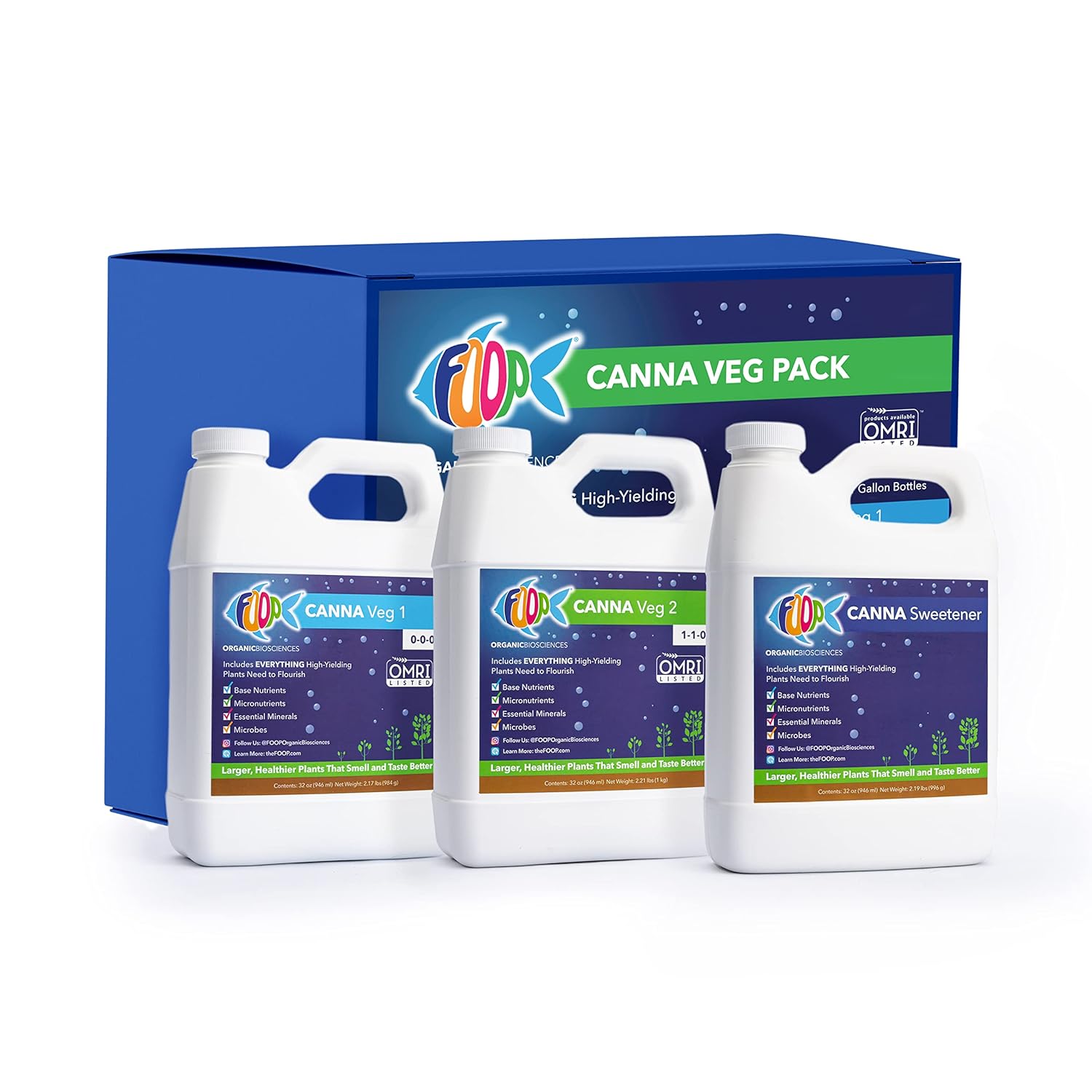 Organic Plant Nutrients with Cal/Mag, Silica, Mycorrhizae, and Microbes O747