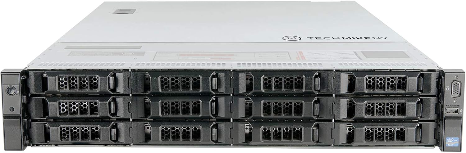 Server 2X E5-2630Lv2 2.40Ghz 12-Core 96GB H310 PowerEdge R720xd P848075