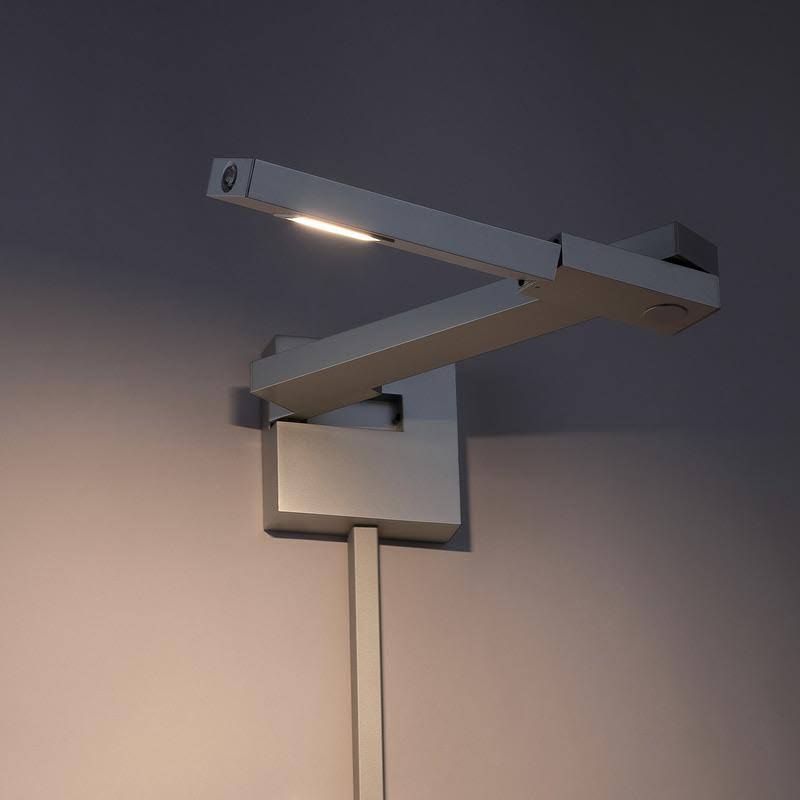 Left Titanium Flip LED Swing Arm O5626