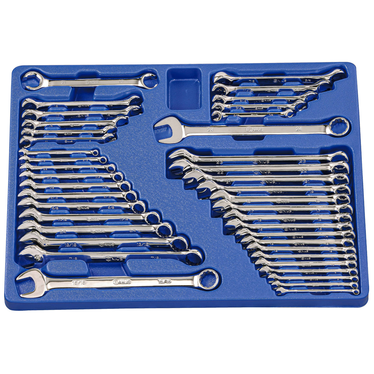 41-Piece Combination and Flare Nut Wrench Set H659687