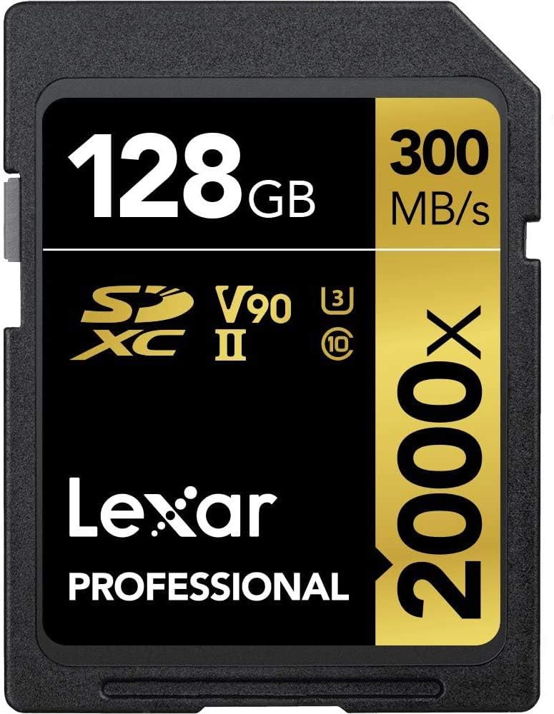 128GB SD UHS-II Memory Card 2 Pack E507582