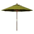 9 ft. Olefin Wood Market Umbrella A6194