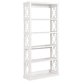White 5 Shelf Bookcase T16293