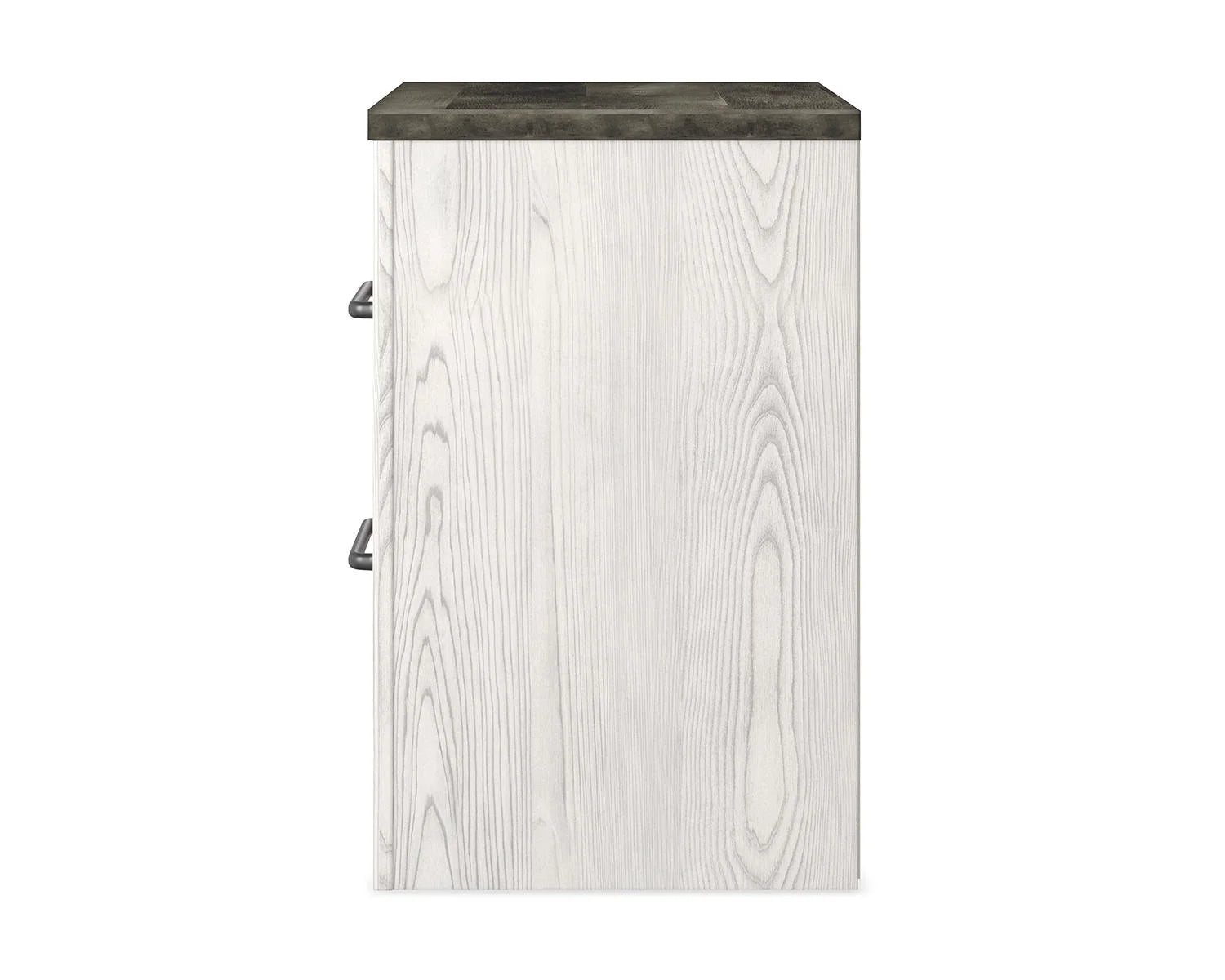 White/Gray Nightstand K36243