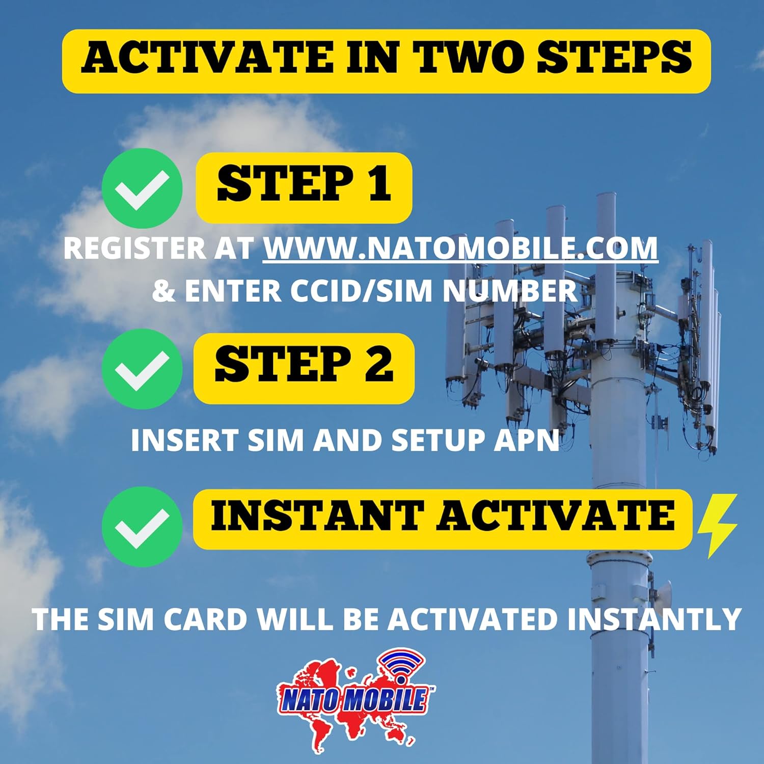 5GB 180-Day 4G LTE Prepaid SIM Card Pack of 2 T969
