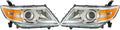 Headlight Assembly Pair for Honda Odyssey 2011 2012 2013 R522