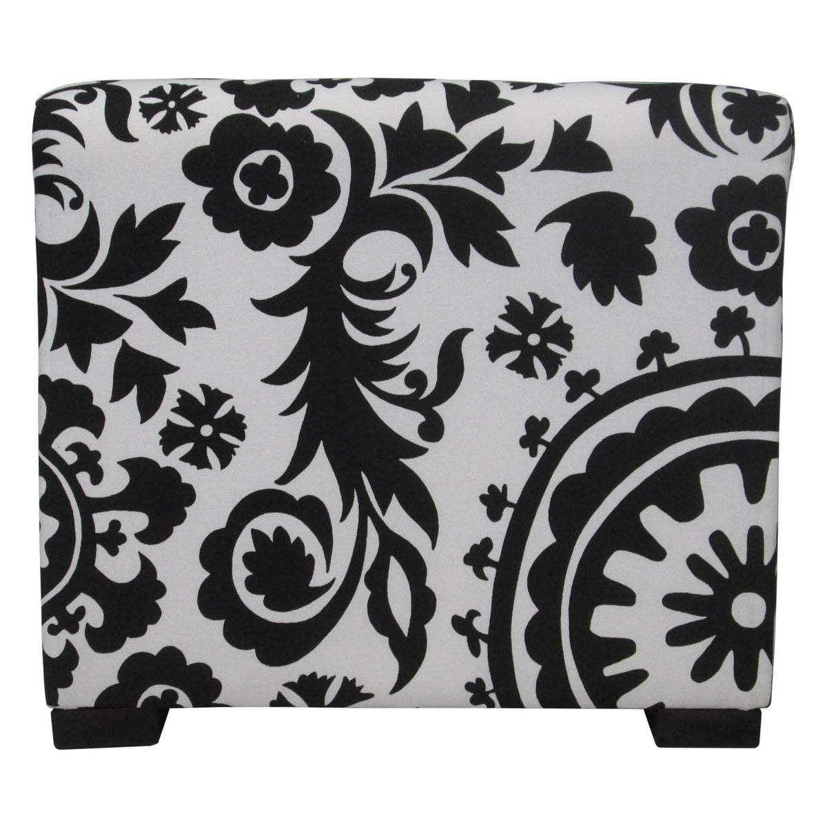 Black Cube Ottoman N9751