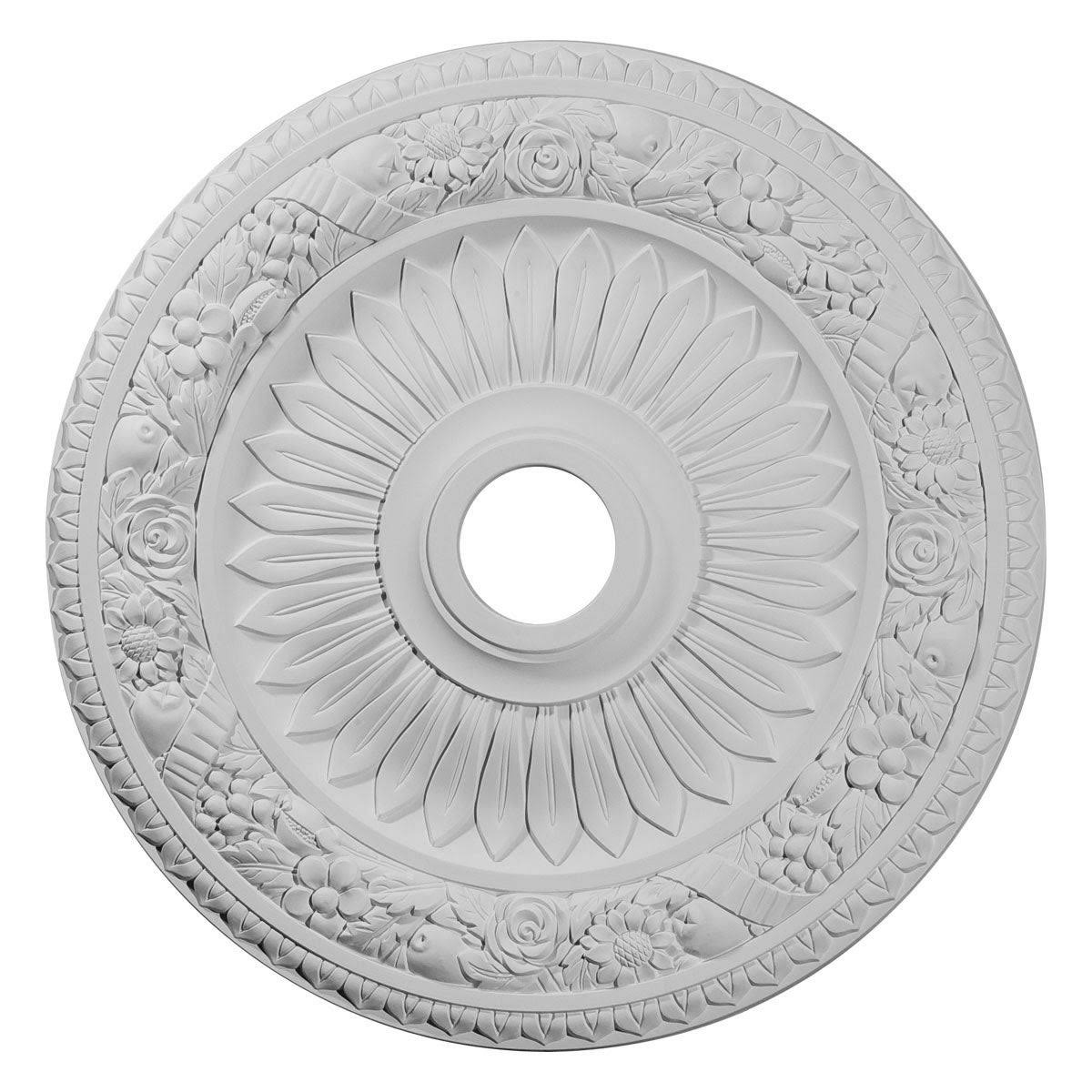 Bellona Ceiling Medallion, Hand-Painted Gold T98895