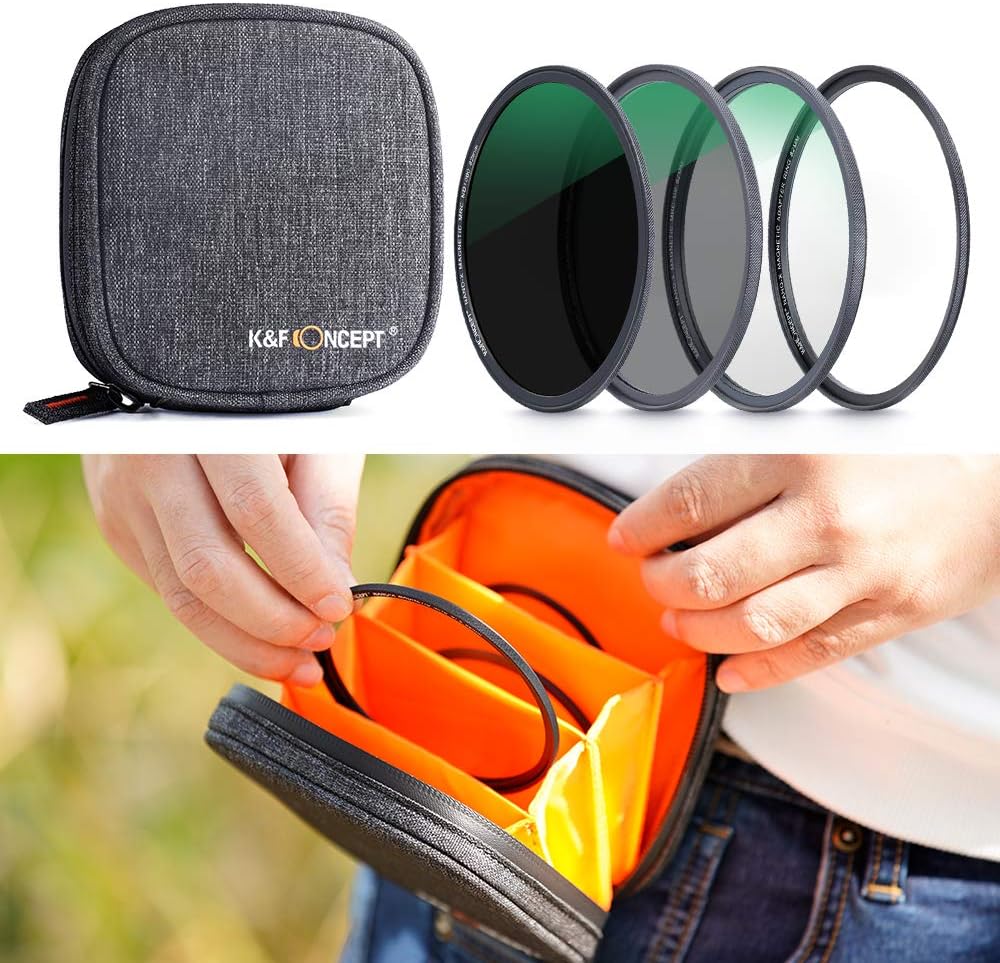 55mm Magnetic Lens Filter Kit with MCUV CPL ND1000 H1029