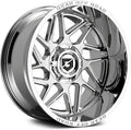 22x10 6x135/6x5.5" -19mm Chrome Wheel Rim 22" E113