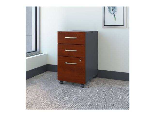 3 Drawer Mobile Pedestal Cherry K97498