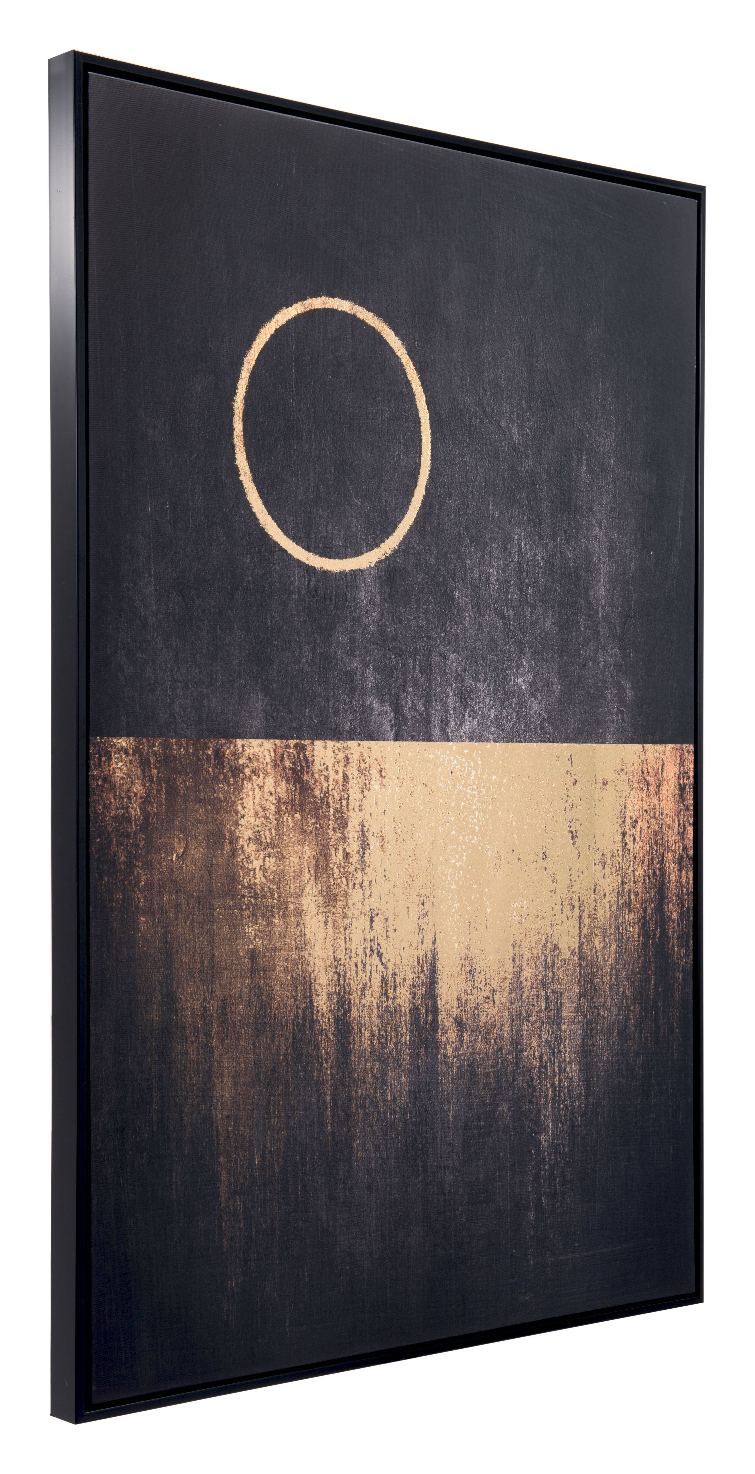 Black & Gold Canvas E508439