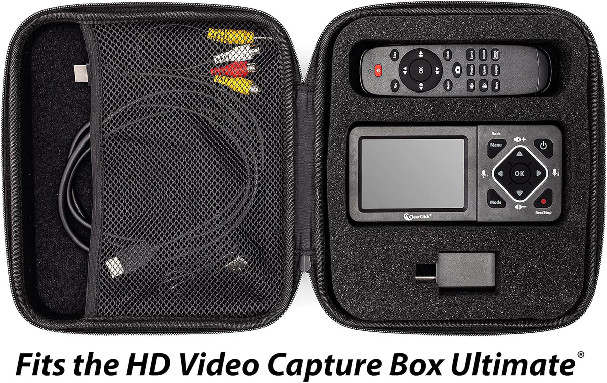 Carrying & Storage Case for Video to Digital Converter 2.0 or HD Video Capture Box Ultimate E562000
