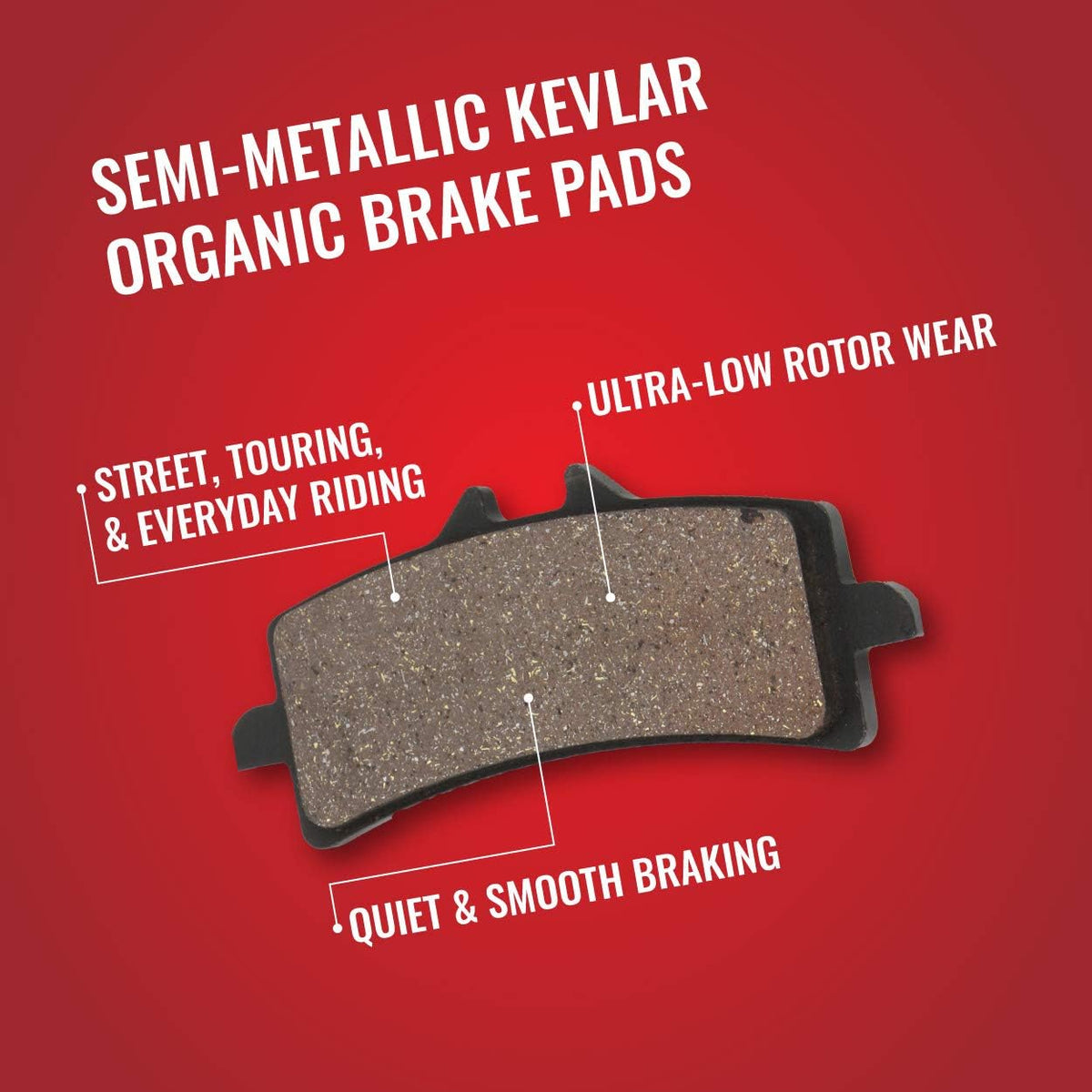 Front Organic Brake Pads Rotor Set Full Kit L6827