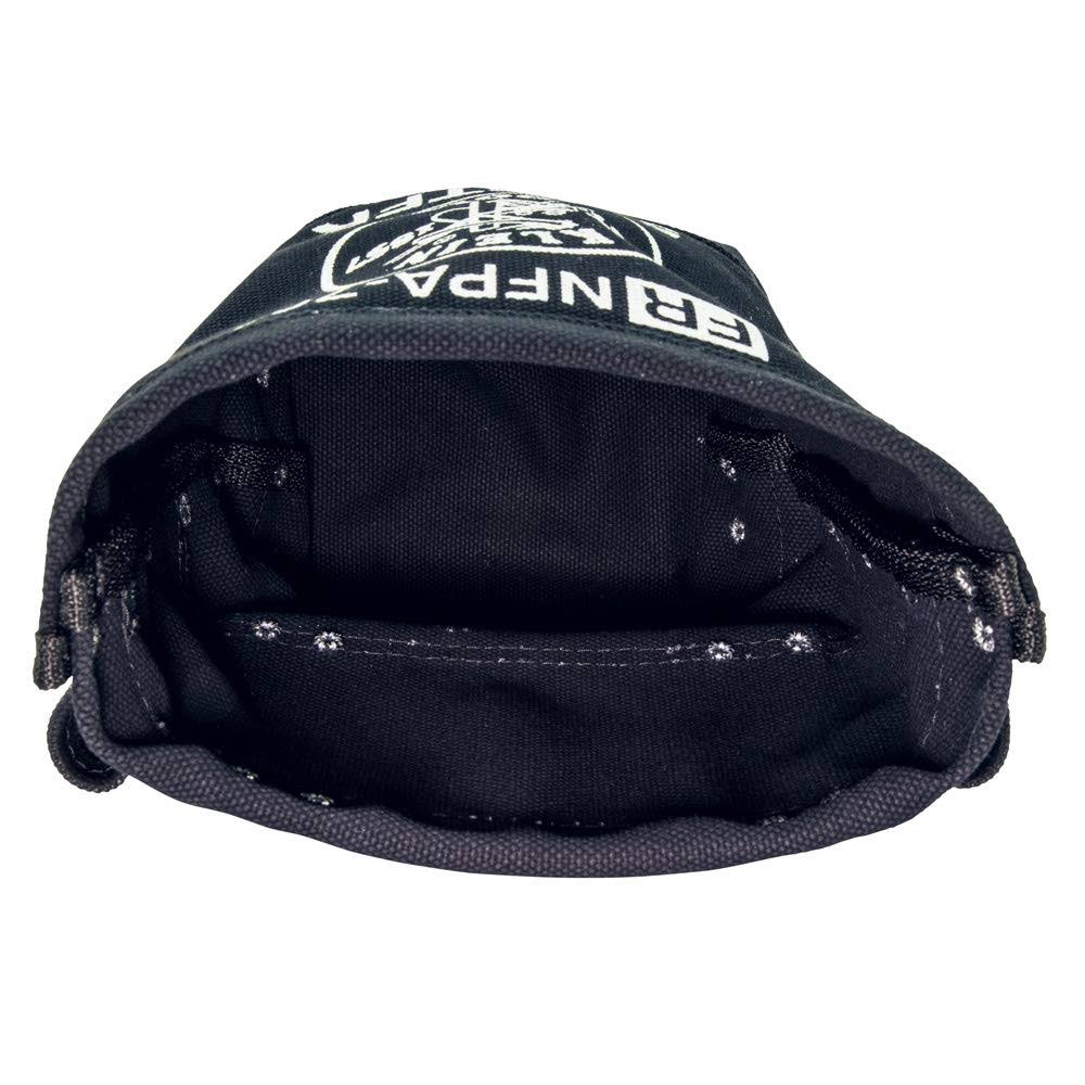 Flame Resistant Canvas Bag with Double Bottom and Tunnel Loop, 9-Inch T3040