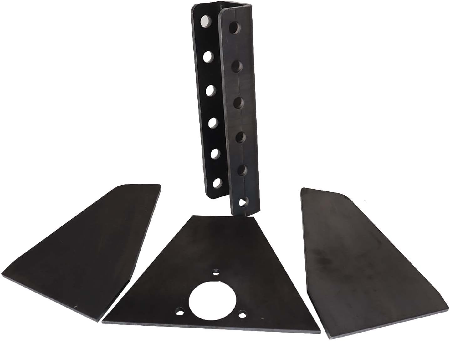 Weld On Tongue Adapter for Trailer A-Frames, Components Only - 2 Sides, Base & Vertical Channel N2754