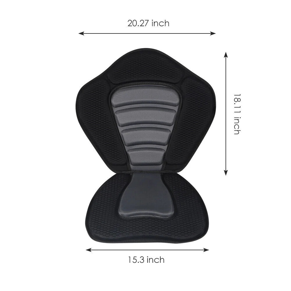4 Adjustable Polyester Padded Kayak Seats T6014